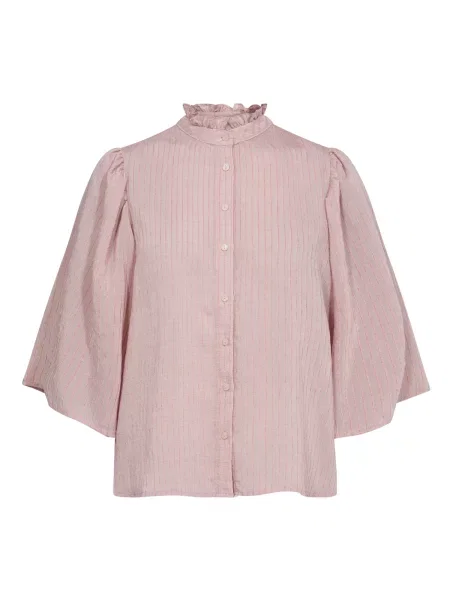 Co'couture Bluză Viola auriu / pastel roz