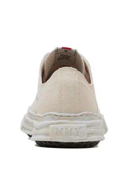 Sneakerși Maison Mihara Yasuhiro cu șireturi cu platformă din dantelă