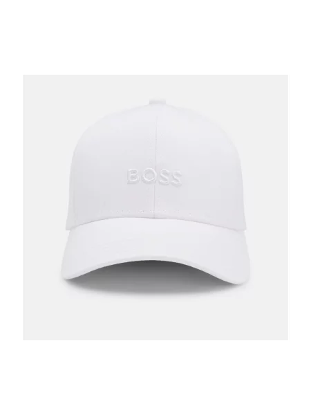 Čiapka Boss Black biela