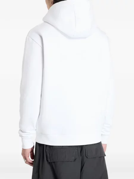 Hoodie Karl Kani με αυτόγραφο λευκό