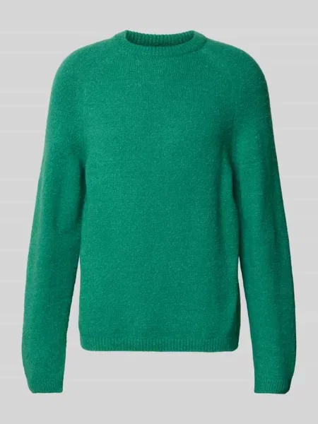 Sweter z golfem o kroju regular fit z wełny Closed zielony