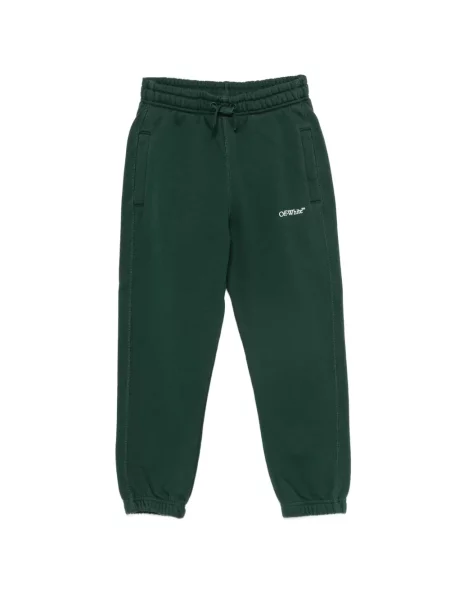 Spodnie dziecięce Off-white białe