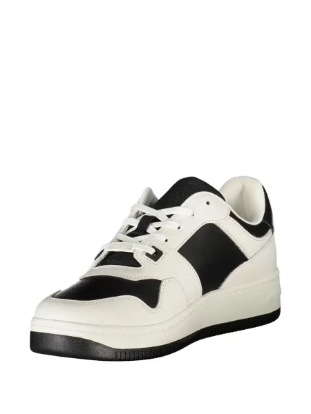 Sneakerși Tommy Hilfiger cu autograf alb