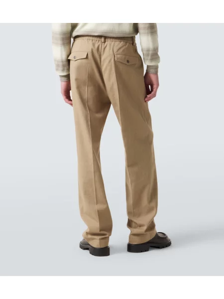 Pantaloni Moncler bej
