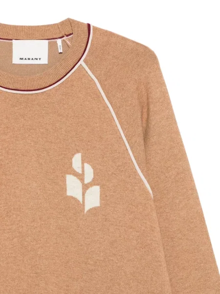 Pulover Marant cu broderie