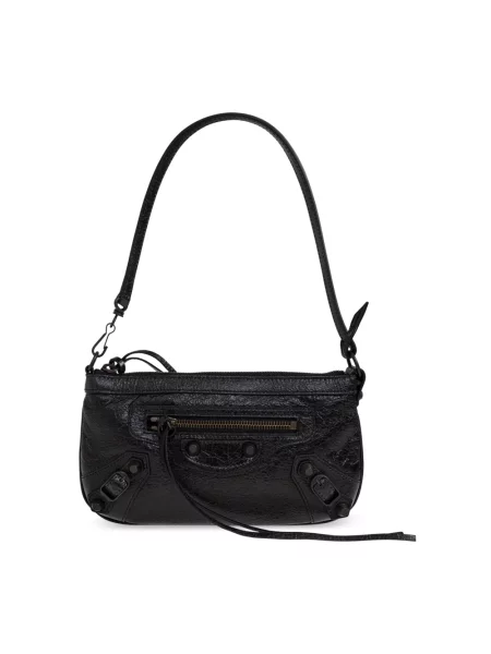 Torebka skórzana Balenciaga skórzana czarna