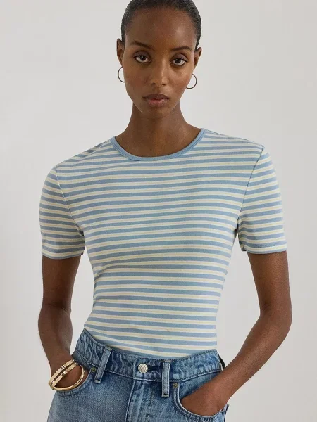 Lauren Ralph Lauren T-shirt γυναικείο μπλε