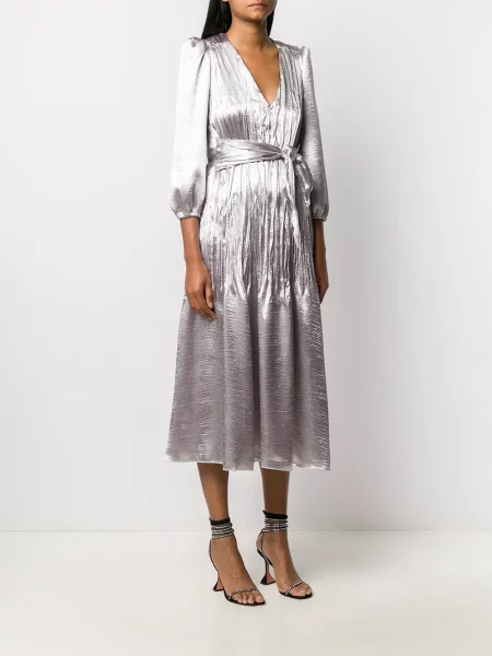 Rochie Philosophy Di Lorenzo Serafini de costum argintiu