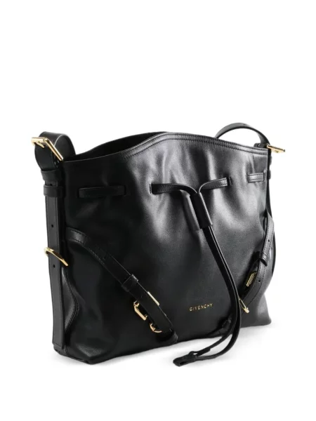 Bőr kézitáska Givenchy fekete