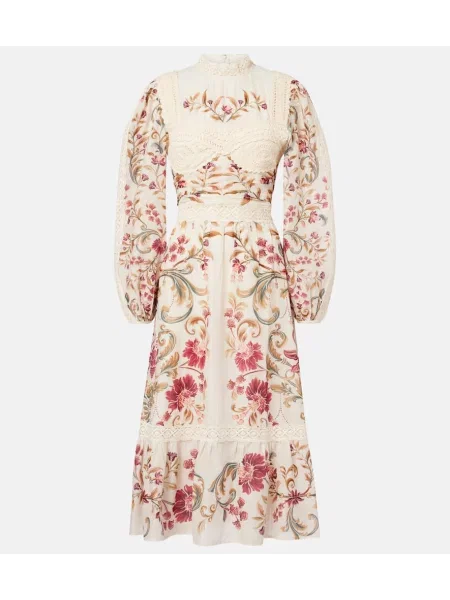 Sukienka midi Farm Rio do kolan garniturowa