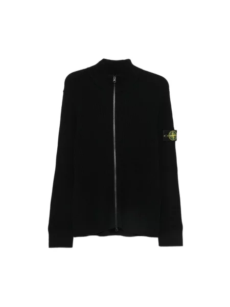 Sweter Stone Island z kamieniami czarny