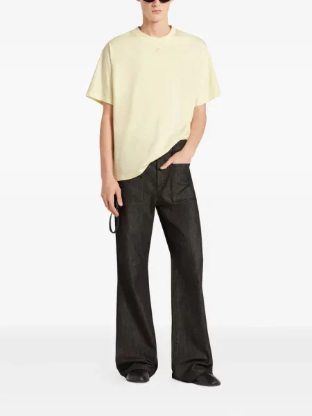 Tricou Courreges galben
