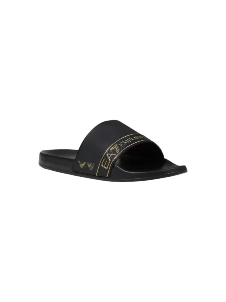 Șlapi Ea7 Emporio Armani negru