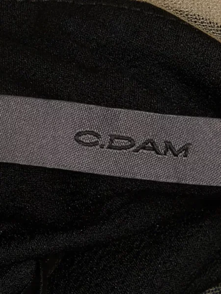 Rochie maxi Chats By C.dam din crep negru