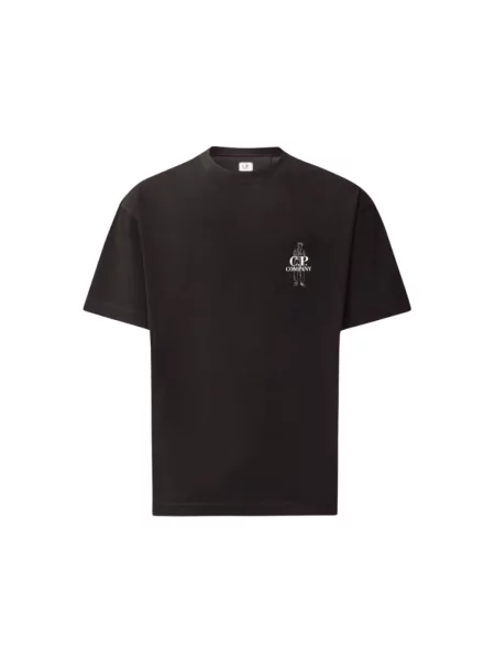 C.P. Company T-Shirt schwarz czarna