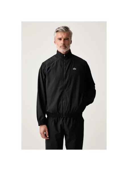 Komplet dresowy Lacoste czarny