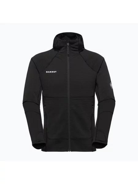 Мъжки суитшърт Mammut Taiss ML Hooded black черно