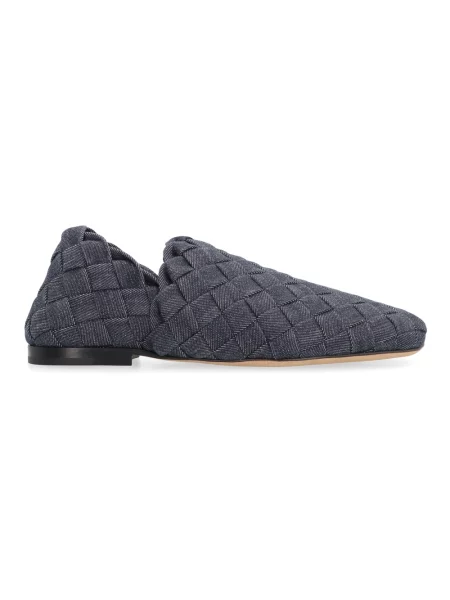 Półbuty Bottega Veneta niebieskie