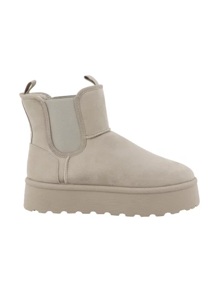 TOM TAILOR Botine piatră gri