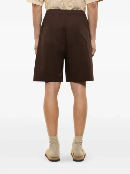 Struk bermuda kratke hlače Laneus smeđa