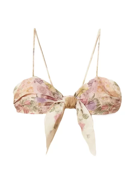 Топ Twinset на цветя с принт