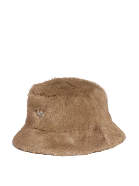 ADIDAS ORIGINALS Pălărie FUR BUCKET brocart / argintiu