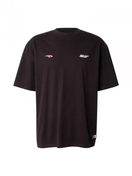 Pegador Tricou CLAYTON roz deschis / negru / alb