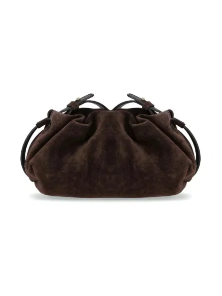 Torebka crossbody Marella zamszowa brązowa