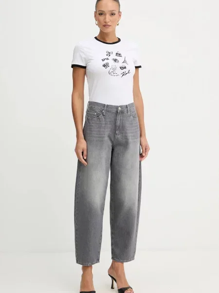 Karl Lagerfeld t-shirt biały