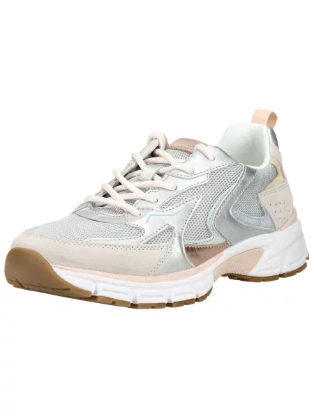 GABOR Tenisky čedičová / stříbrná / offwhite šedá