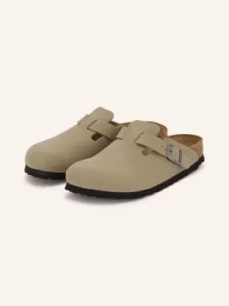 Birkenstock Klapki Kids beige beżowe