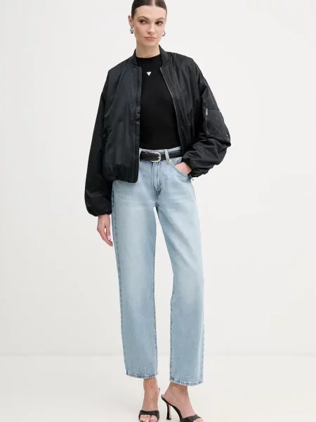 Футболка з домішкою шовку Guess TINA