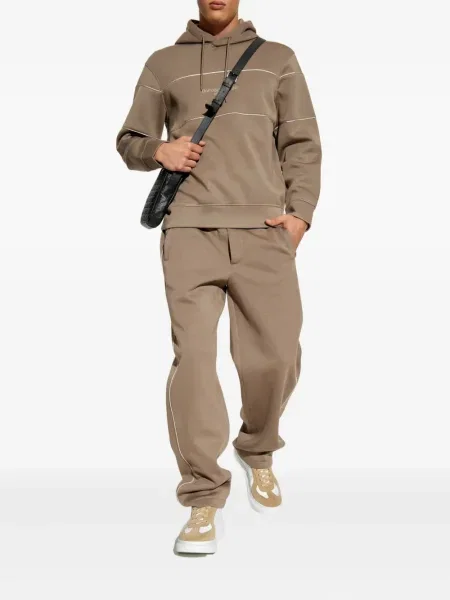 Pantaloni Emporio Armani cu dungi