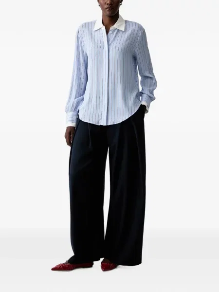 Pantaloni Ermanno Firenze albastru