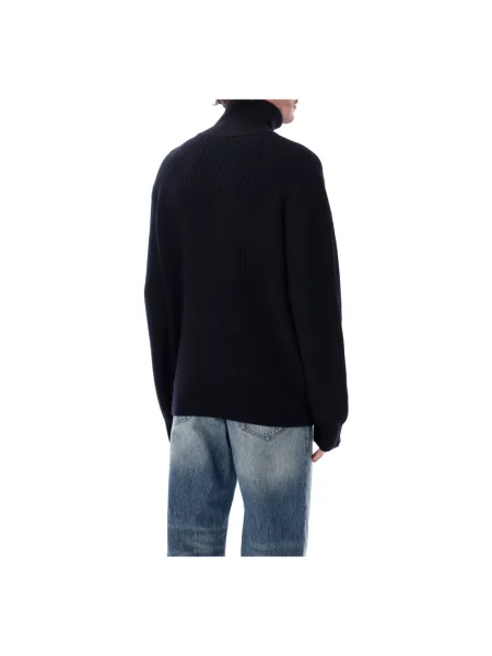 Sweter A.p.c. wełniany niebieski