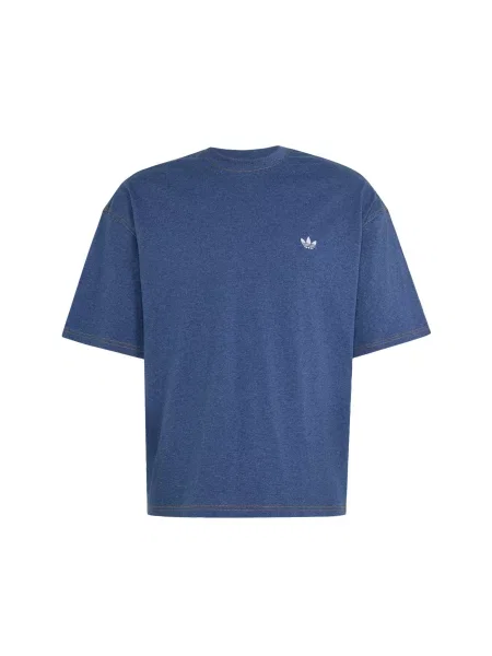 ADIDAS ORIGINALS Tricou Trefoil Essentials amestec albastru
