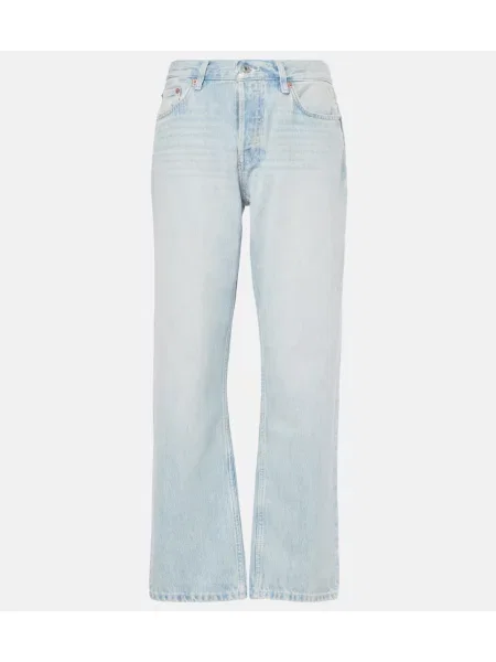 Cropp blugi drepți Re/done albastru