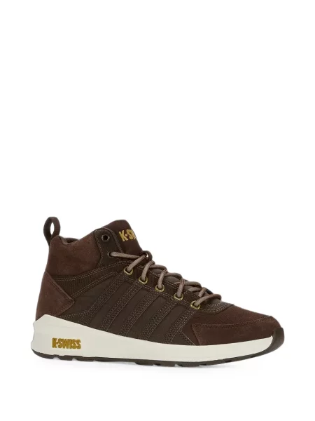 Sneakerși K-swiss din piele de căprioară maro