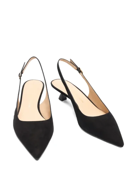Pantofi cu toc Stuart Weitzman slingback negru