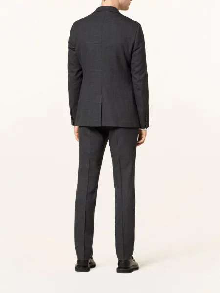 Sandro Marynarka Slim Fit grau biała