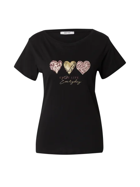 ABOUT YOU Tricou Isa auriu / mov vânătă / roz negru
