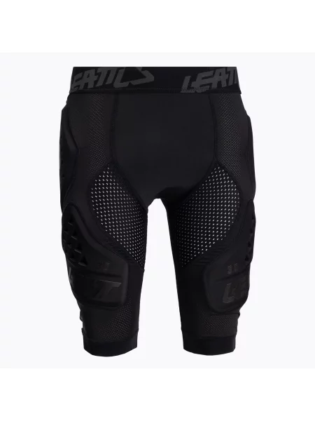 Bezpečnostní cyklistické šortky Leatt Impact černé