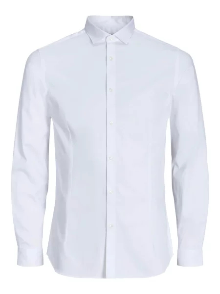 JACK & JONES Poslovna srajca JJPRPARMA' bela