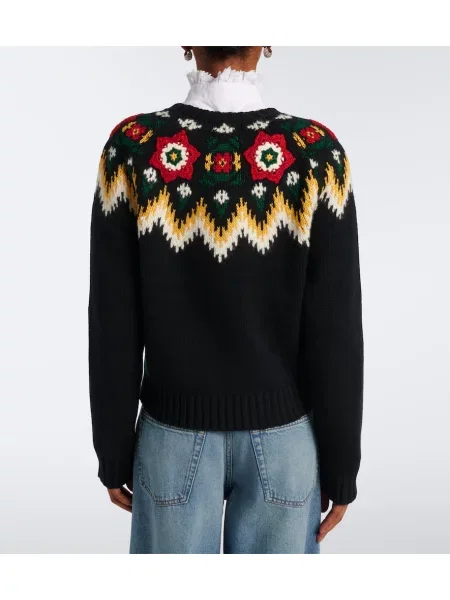 Vlnený sveter Polo Ralph Lauren čierna