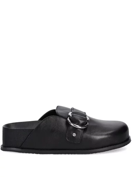 Portofel Michael Michael Kors cu volane plisat de lână negru