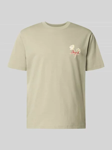 T-shirt z nadrukiem z motywem i okrągłym dekoltem Jack & Jones