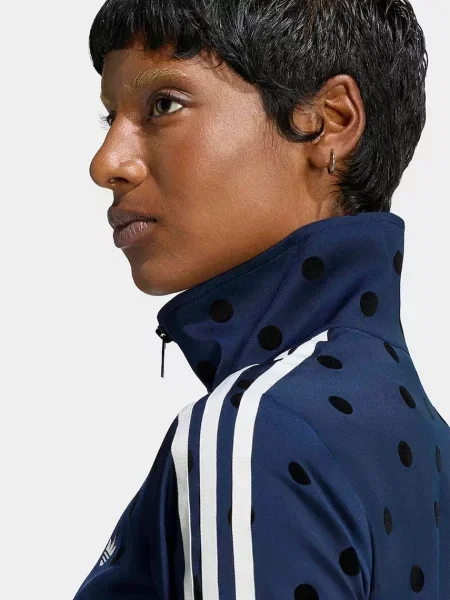 Adidas Originals кофта на застібці Satin Polka Dots