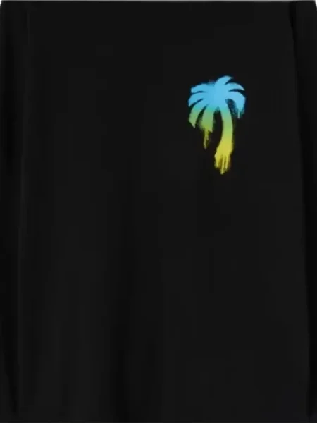 Tricou Palm Angels lung negru
