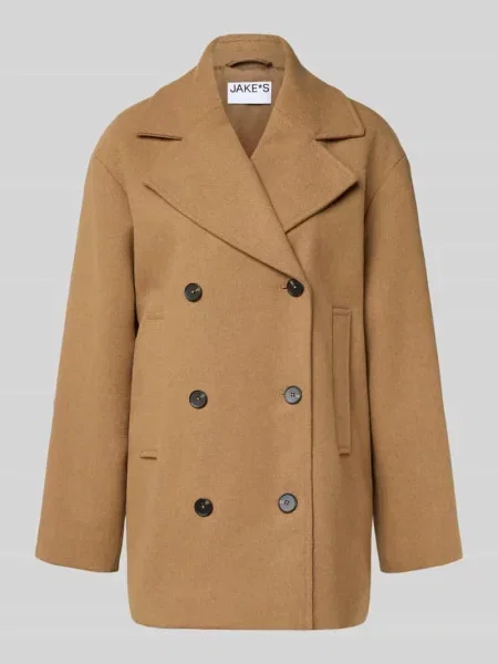 Kurtka o kroju relaxed fit z dodatkiem wełny i Jake*s Casual
