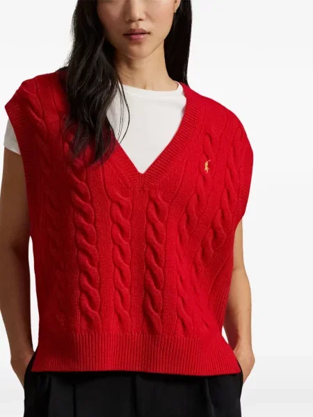 Iš natūralios odos trumpas dryžuotos polo marškinėliai Polo Ralph Lauren pilka